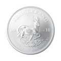 Südafrika – Krügerrand 1 Unze Silbermünze (versch. Jahrgänge)