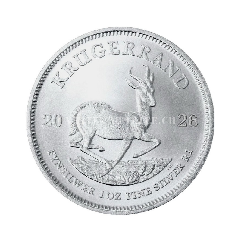 Südafrika – Krügerrand 1 Unze Silbermünze 2026
