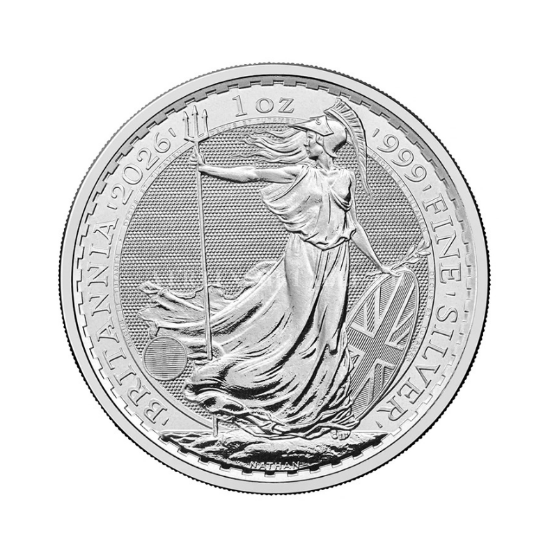Britannia – 1 Unze Silbermünze 2026