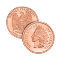 Indian Head Cent 1 Unze Kupfermünze