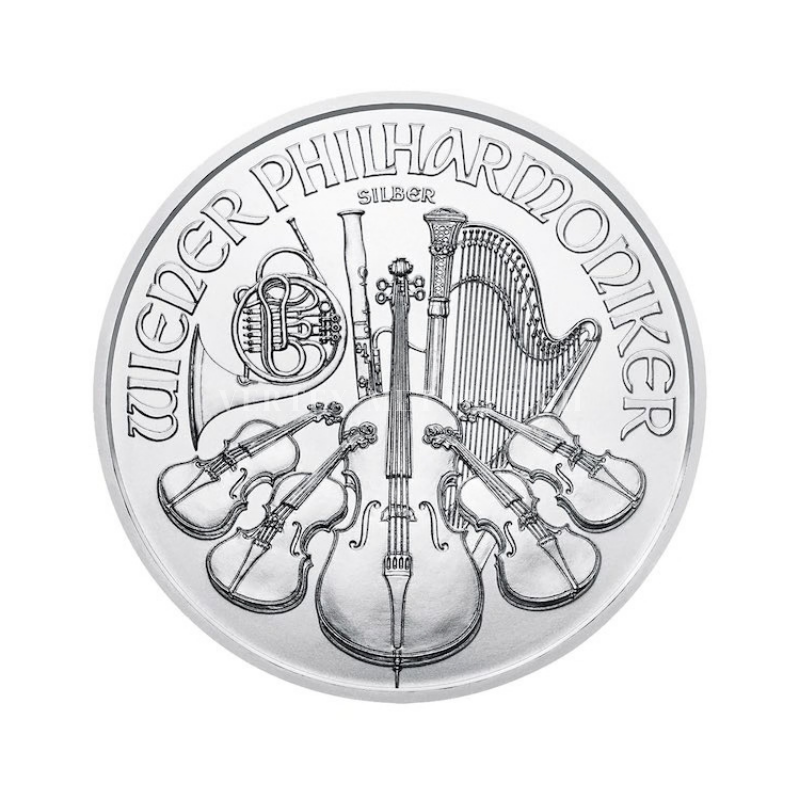 Wiener Philharmoniker – 1 Unze Silbermünze 2026